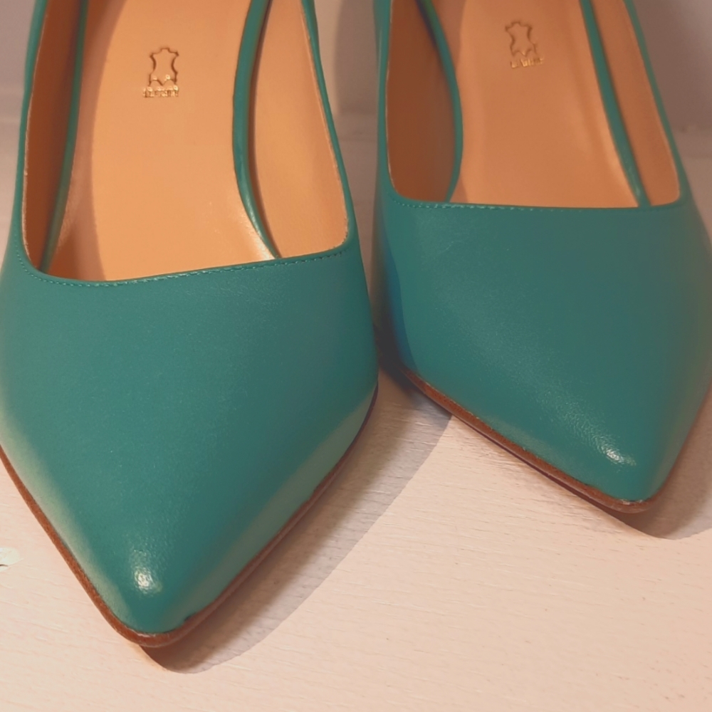 Turquoise Shoes - Picture 5 of 5
